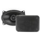 RetroSound Premium Stereo Speakers 4x6 Inch with Grills Sold as a Pair 25w RMS
