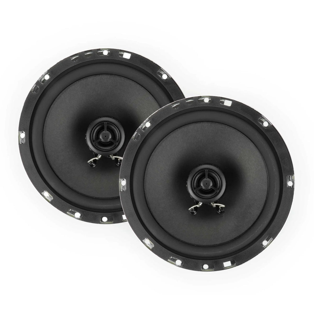 RetroSound Premium Stereo Speakers 6.5 Inch with Grills Sold as a Pair 50w RMS