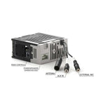 RetroSound Becker Style Motor 1 Bluetooth Radio Black Pebbled Chrome Classic Car