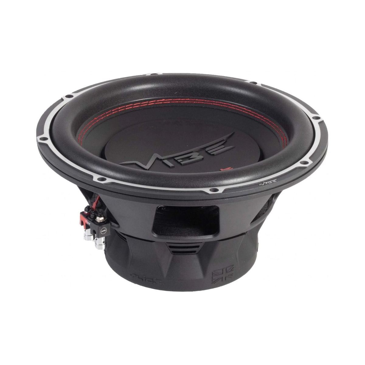 Vibe Slick SLICK12D4-V3 12 Inch Bass Sub Dual 4 Ohm Car Subwoofer 500w RMS