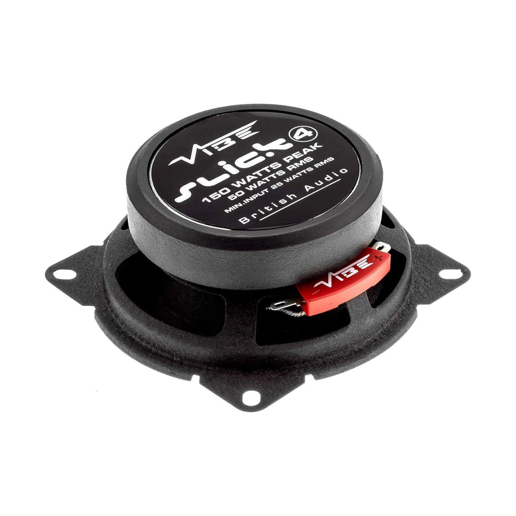 Vibe Slick SLICK4-V7 4 Inch 2 Way Coaxial Car Speakers 50w RMS Pair