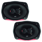 Vibe Slick SLICK693-V7 6x9 Inch 2 Way Coaxial Car Speakers 160w RMS Pair