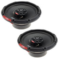 Vibe Slick SLICK6-V7 6.5 Inch 2 Way Coaxial Car Speakers 80w RMS Pair
