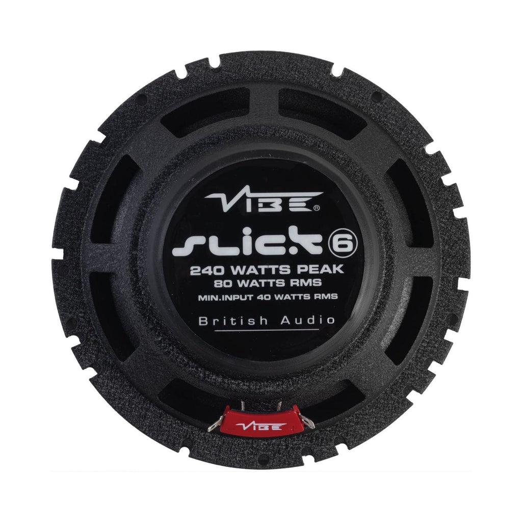 Vibe Slick SLICK6-V7 6.5 Inch 2 Way Coaxial Car Speakers 80w RMS Pair