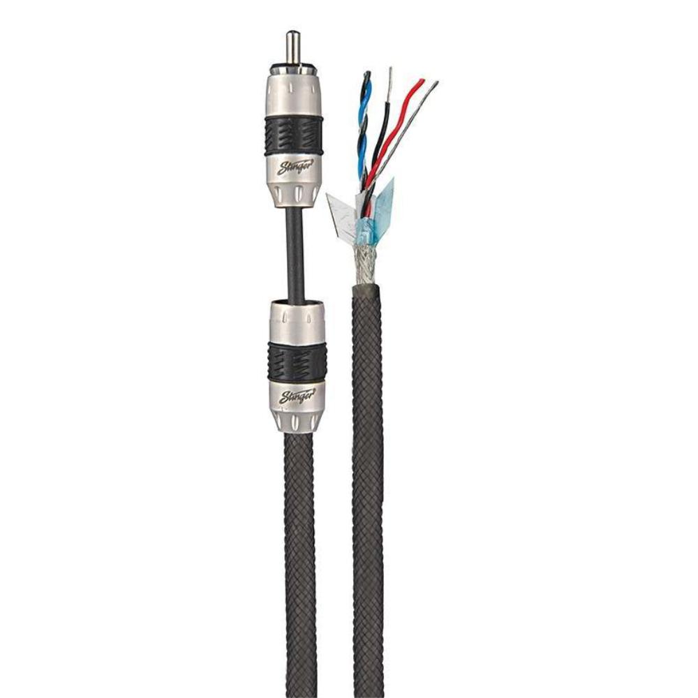 Stinger SI823 8000 Series 2 Channel Triple Shielded RCA Interconnect Cable 0.9m