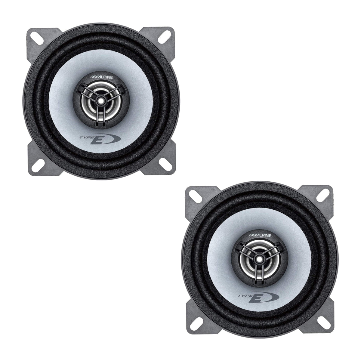 Alpine SXE-1025S Speakers 4 Inch 10cm SXE Series Car 2 Way Coaxial 25w RMS Pair