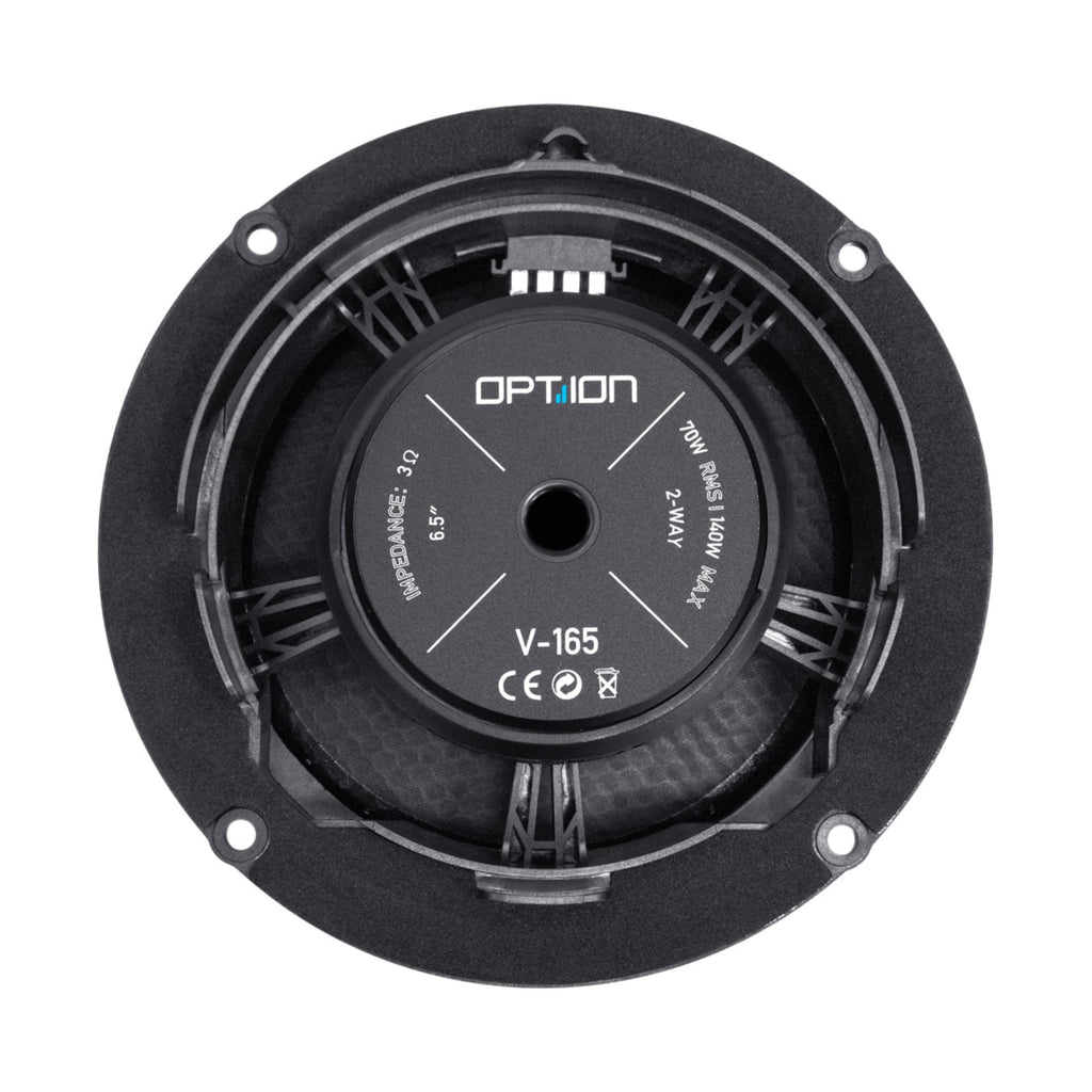 Option Audio V-165 Plug & Play Component Speakers for Volkswagen Skoda Seat