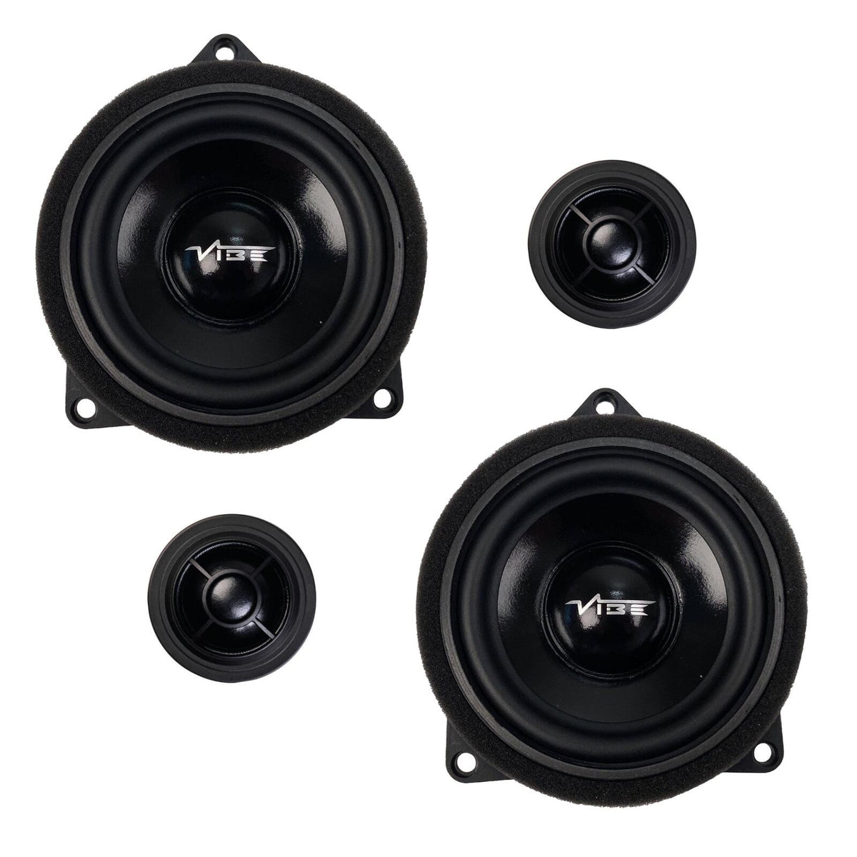 Vibe Optisound BMW & Mini 2 Way Component Speaker Upgrade Plug & Play 115w RMS