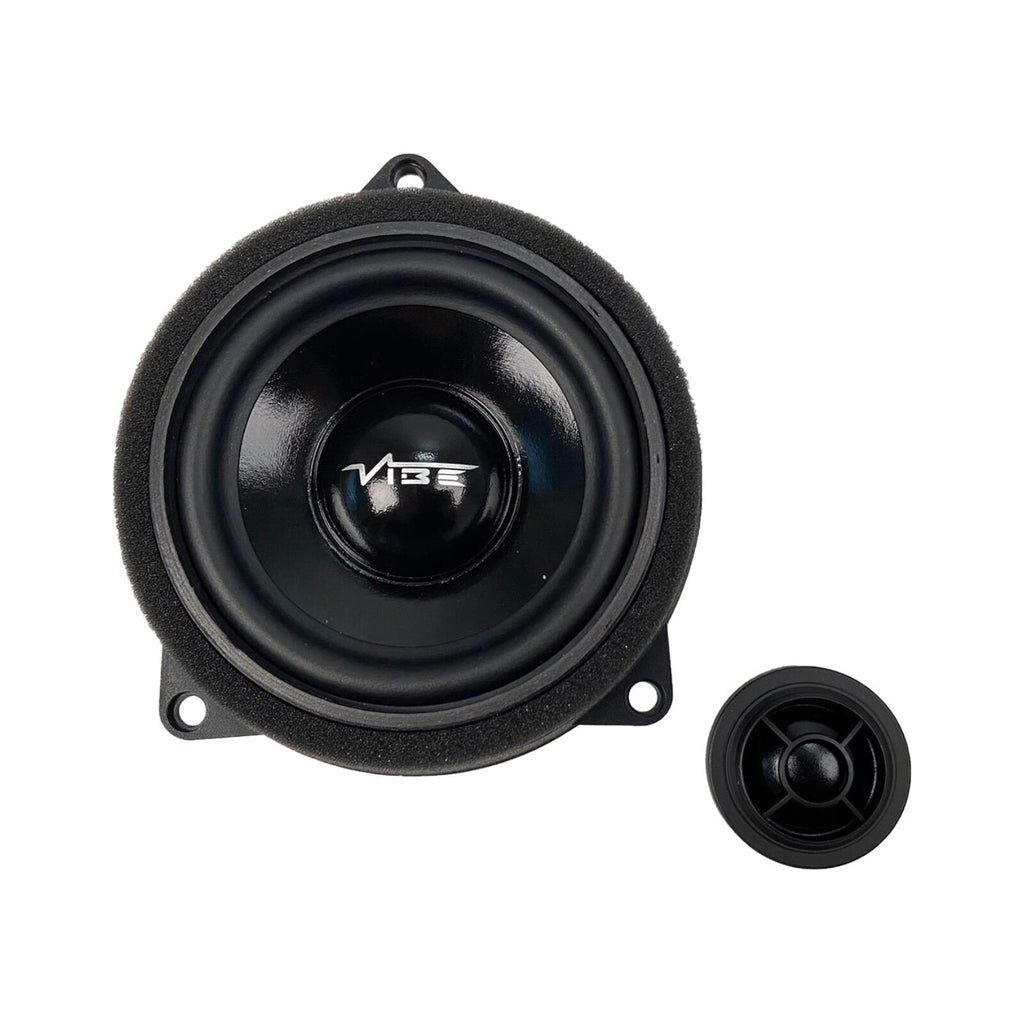 Vibe Optisound BMW & Mini 3 Way 4" Speaker and 8" Subwoofer Upgrade Plug & Play