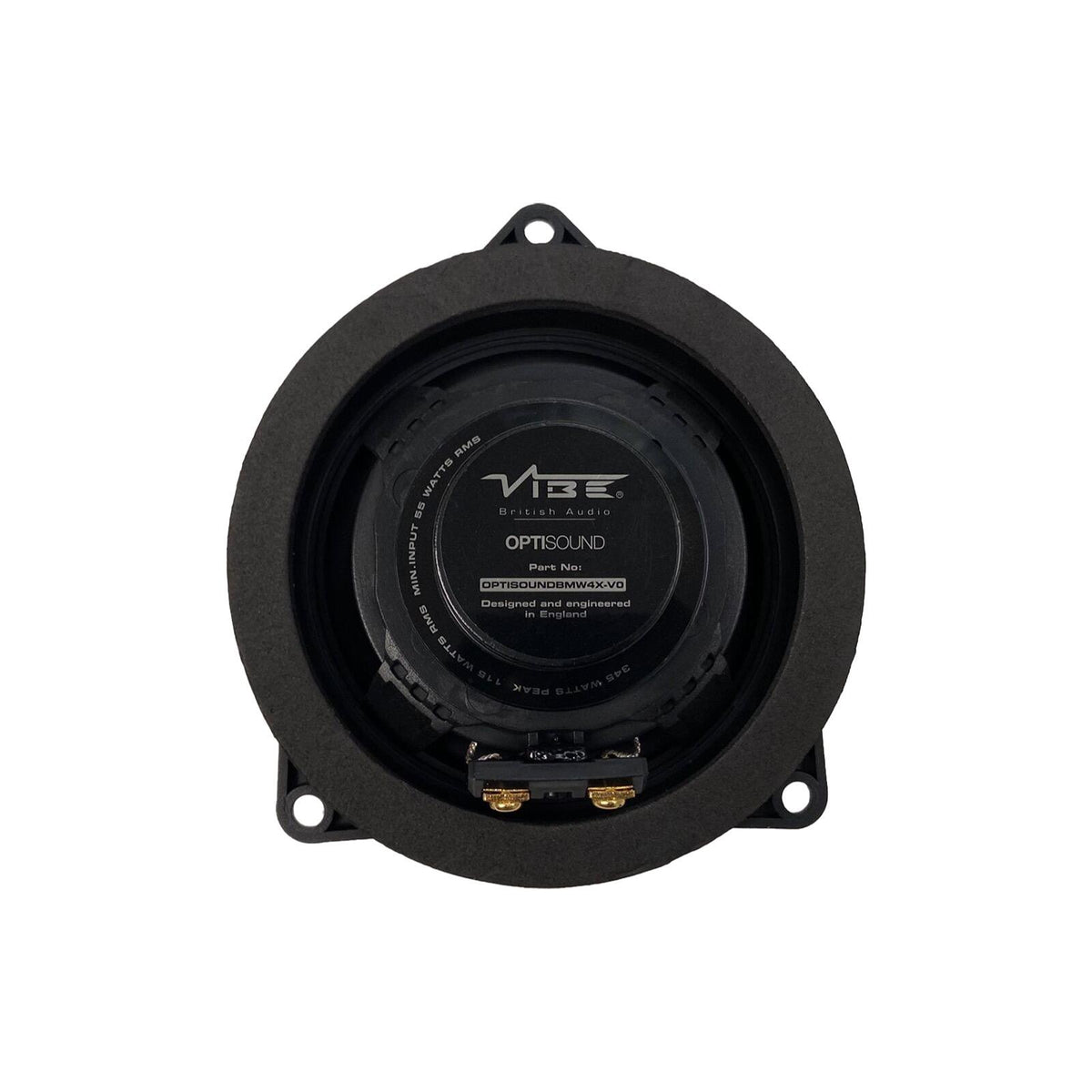 Vibe Optisound BMW & Mini 3 Way 4" Speaker and 8" Subwoofer Upgrade Plug & Play