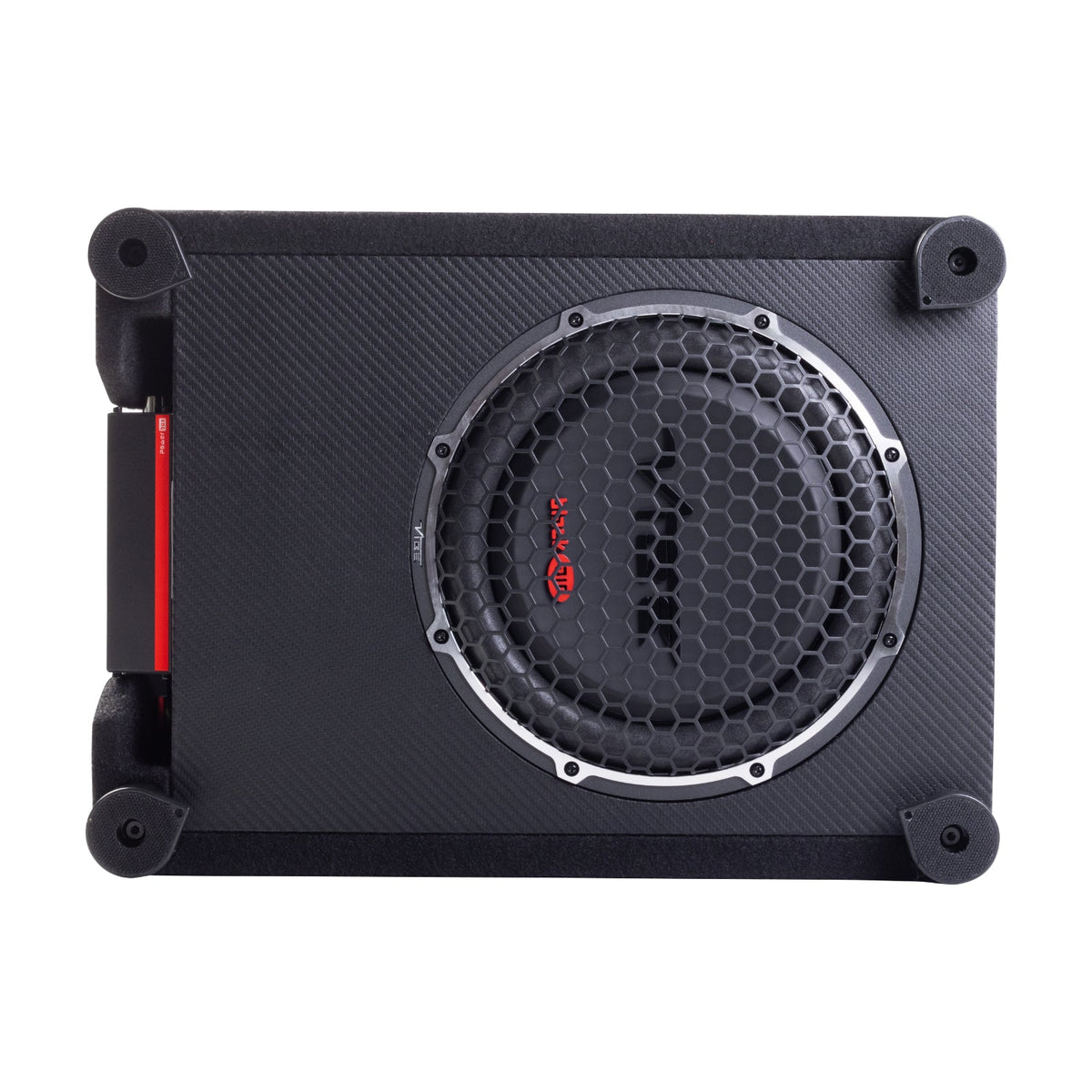 Vibe Active 10 Inch Sub Compact Black Air Amplified Subwoofer BA10ASQ 300w RMS