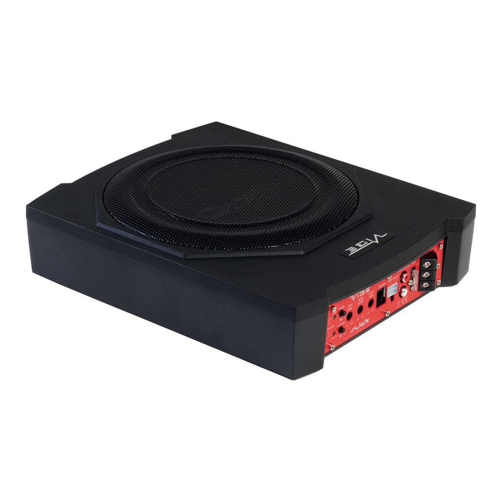 Vibe Underseat Subwoofer 10 Inch Active Slim Car Sub with Bass Remote 180w RMS