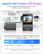 Viofo A329S 3CH Dash Cam 4K Front 2K Rear 2K Cabin Starvis 2 GPS WIFI HDR Camera