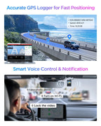 Viofo A329S 3CH Dash Cam 4K Front 2K Rear 2K Cabin Starvis 2 GPS WIFI HDR Camera