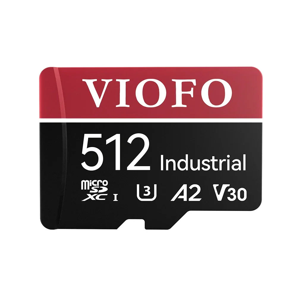 Viofo 512GB Dash Camera MicroSD Card U3 A2 V30 High Speed Endurance Memory Card