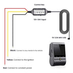 Viofo HK3 Hardwire Power Cable USB C with 8pcs Fuse Set A119 Series Dash Cam