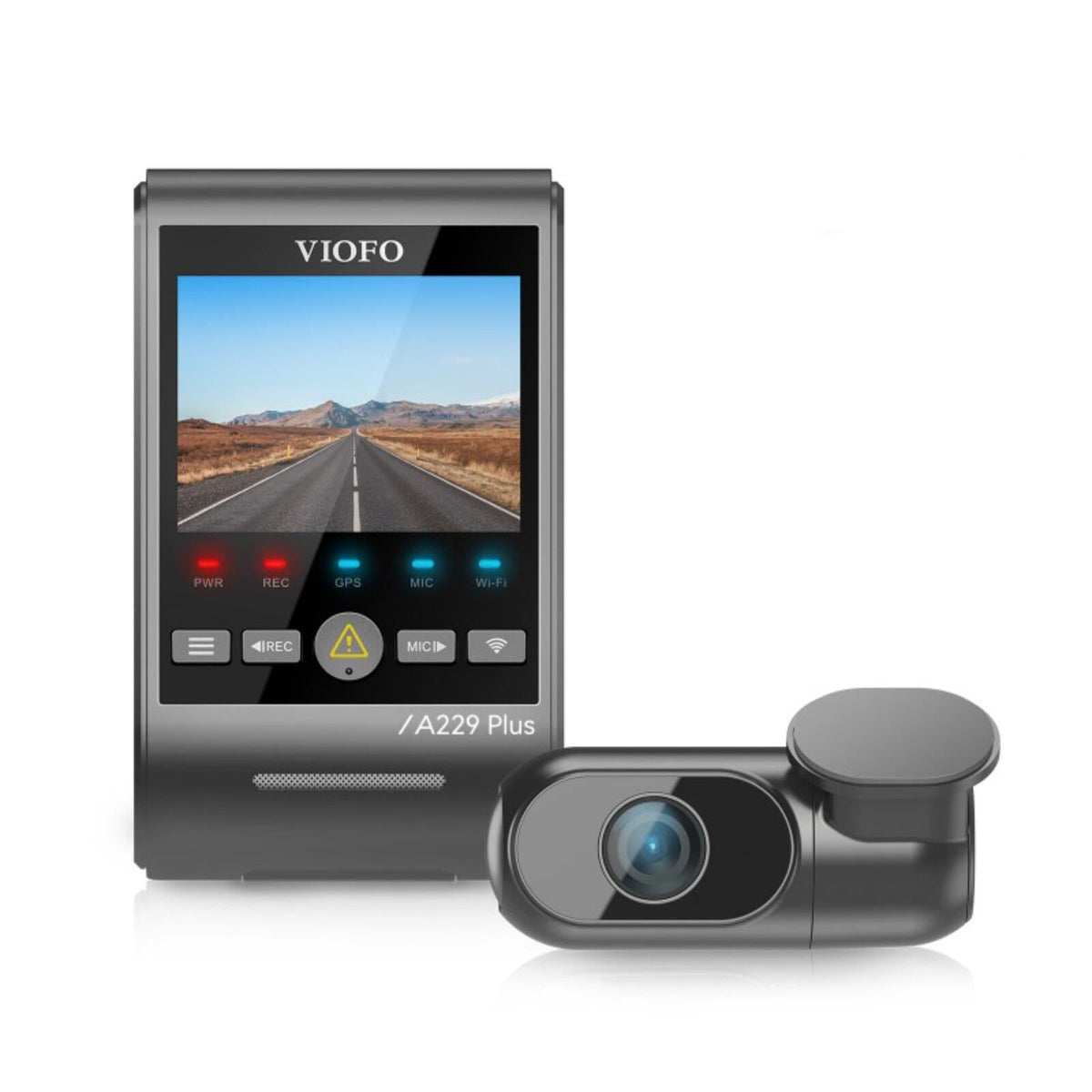 Viofo A229 Plus 2CH Dash Cam 2K Front & Rear Starvis 2 GPS WIFI HDR Dual Camera