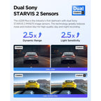 Viofo A229 Plus 3CH Dash Cam 2K Front & Rear Starvis 2 GPS WIFI HDR Taxi Camera
