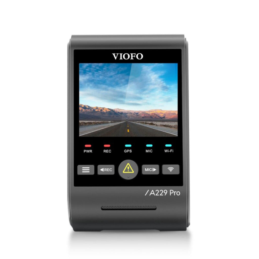 Viofo A229 Pro 1CH Dash Cam 4K Super Night Vision Starvis 2 GPS WIFI HDR Camera