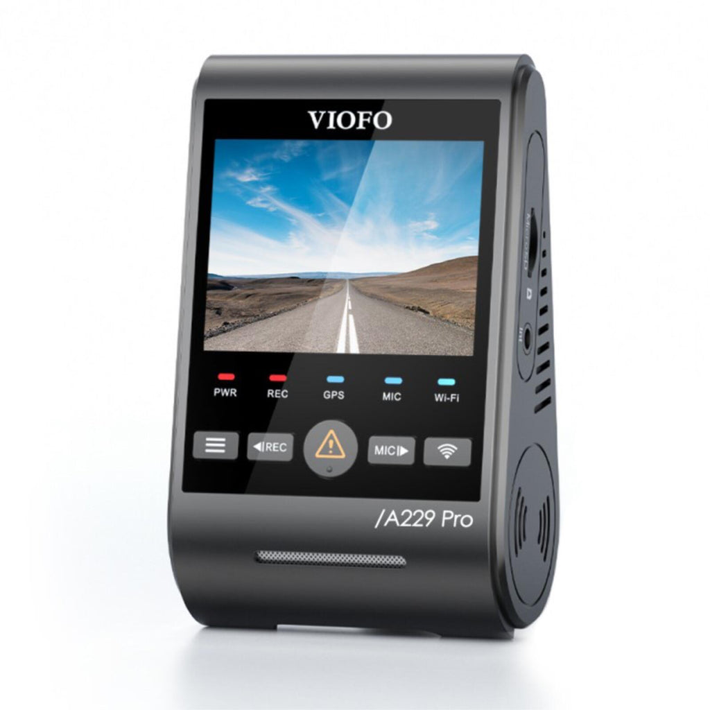 Viofo A229 Pro 1CH Dash Cam 4K Super Night Vision Starvis 2 GPS WIFI HDR Camera