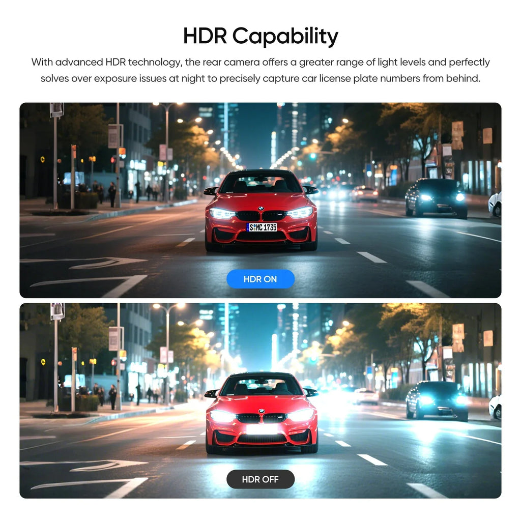 Viofo RC320 Rear Camera 1080P HDR for A229 Plus A229 Pro Series Dash Cameras