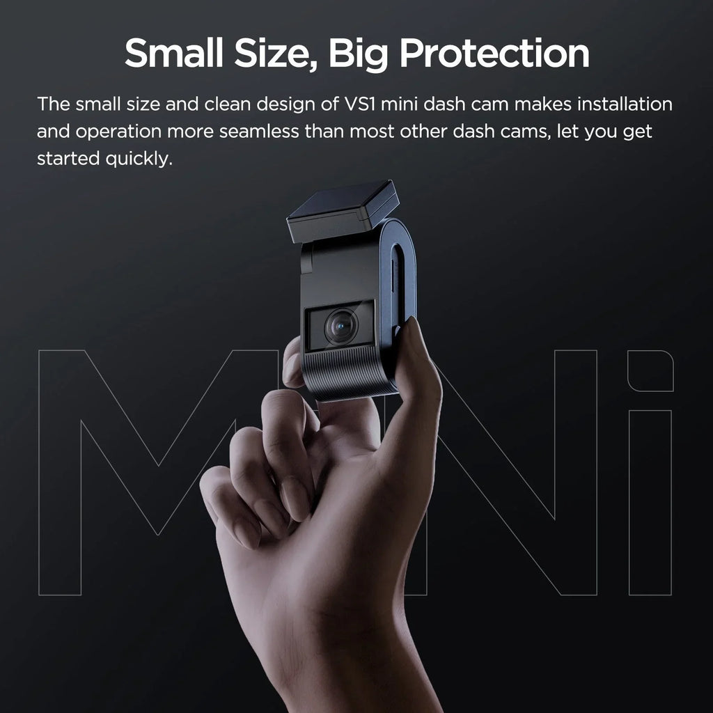 Viofo VS1 Mini Dash Cam 2K HDR Front Sony Starvis 2 GPS WIFI Camera