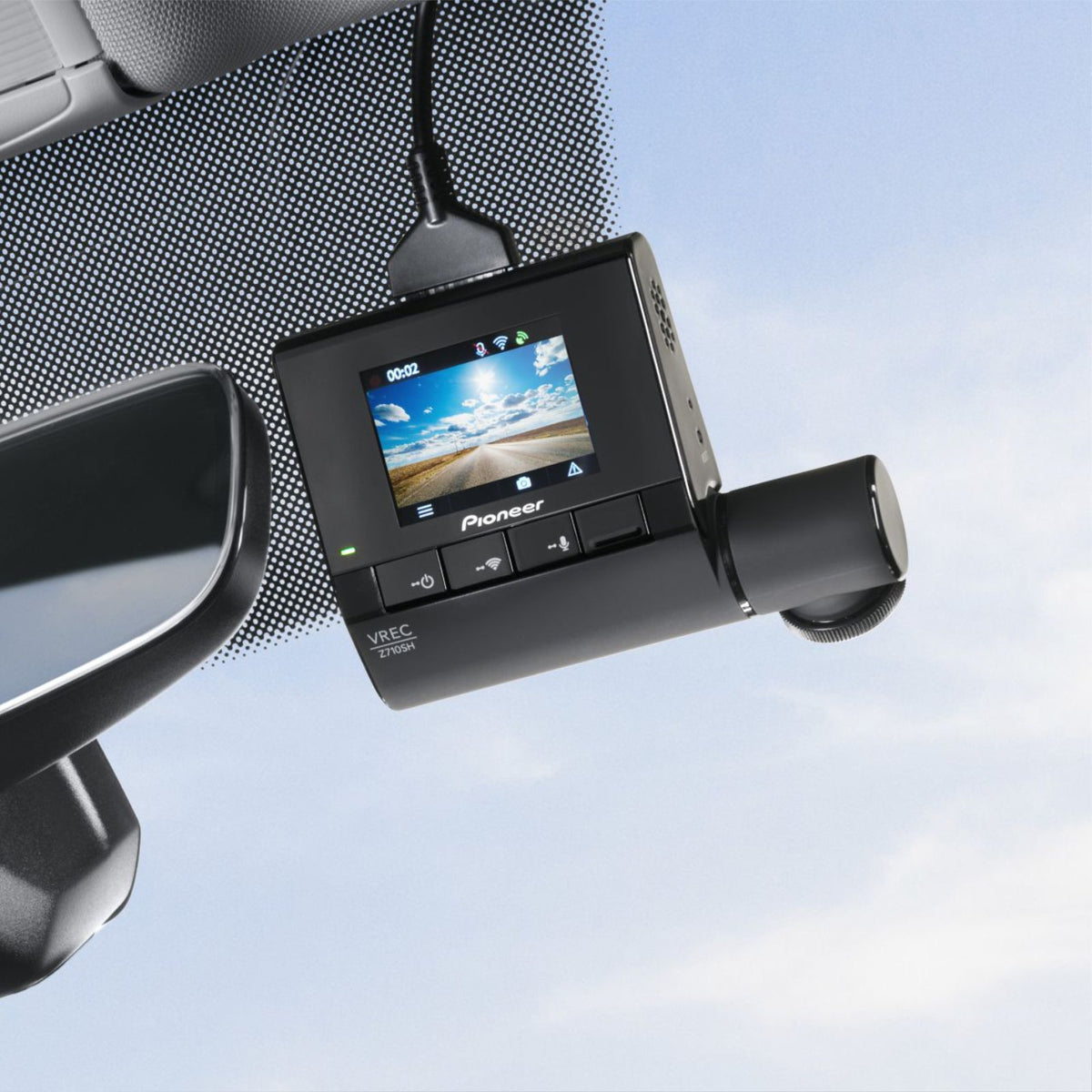 Pioneer VREC-Z710SH Dash Cam 1 Channel Front Camera Full HD Starvis WiFi GPS