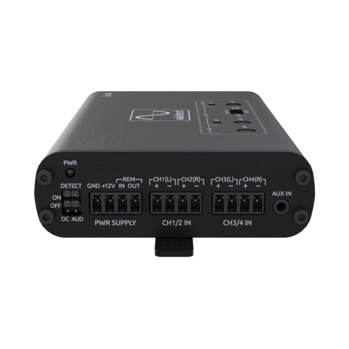 Wavtech Link4 4 Channel LOC Line Output Converter Aux In Signal Summing & Remote