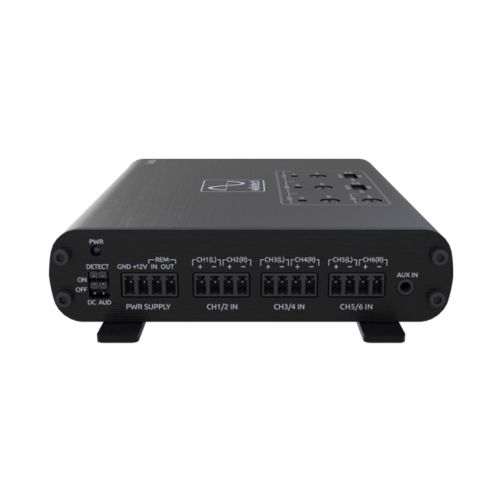 Wavtech Link6 6 Channel LOC Line Output Converter Aux In Signal Summing & Remote